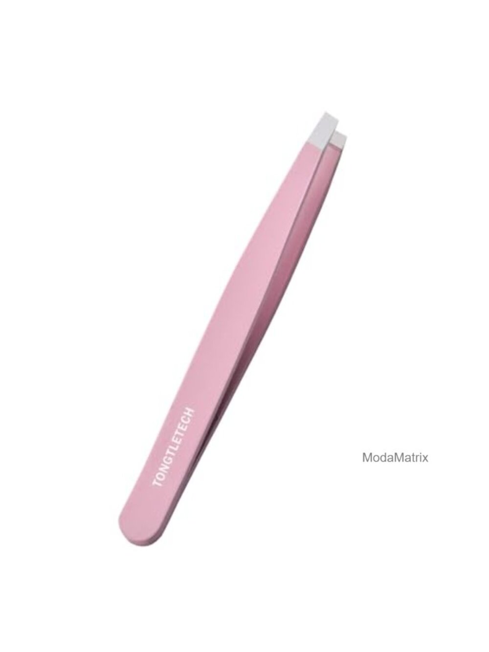 Slant Tip Precision Eyebrow Tweezers Stainless Steel Facial Hair Plucking
